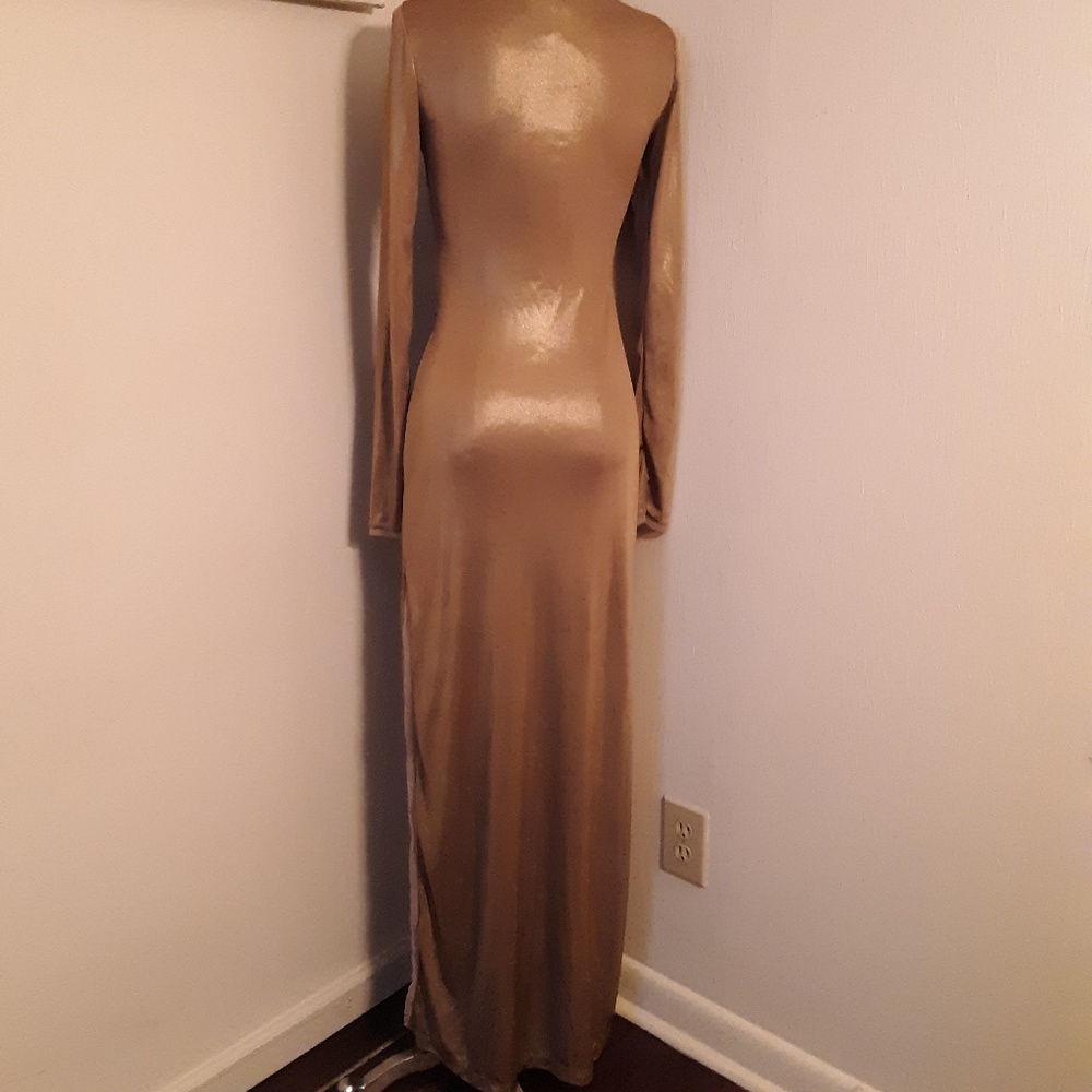 BCBG Max Azria Gold "Fresno" Knit Dress - Picture 5 of 8